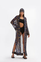 Mozto-Madelyn Geometrik Baskılı Tül Kimono-Kimono-6-Milagron.com