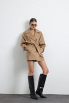 Serave Mini Camel Trençkot - 0