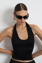 Zyra Halter Yaka Modal Top - 0