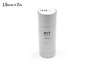 Kamo-I Masking Washi Tape 15Mm×7M×8 Rolls Silver