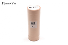 Kamo-I Masking Washi Tape 15Mm×7M×8 Rolls Pastel Carrot