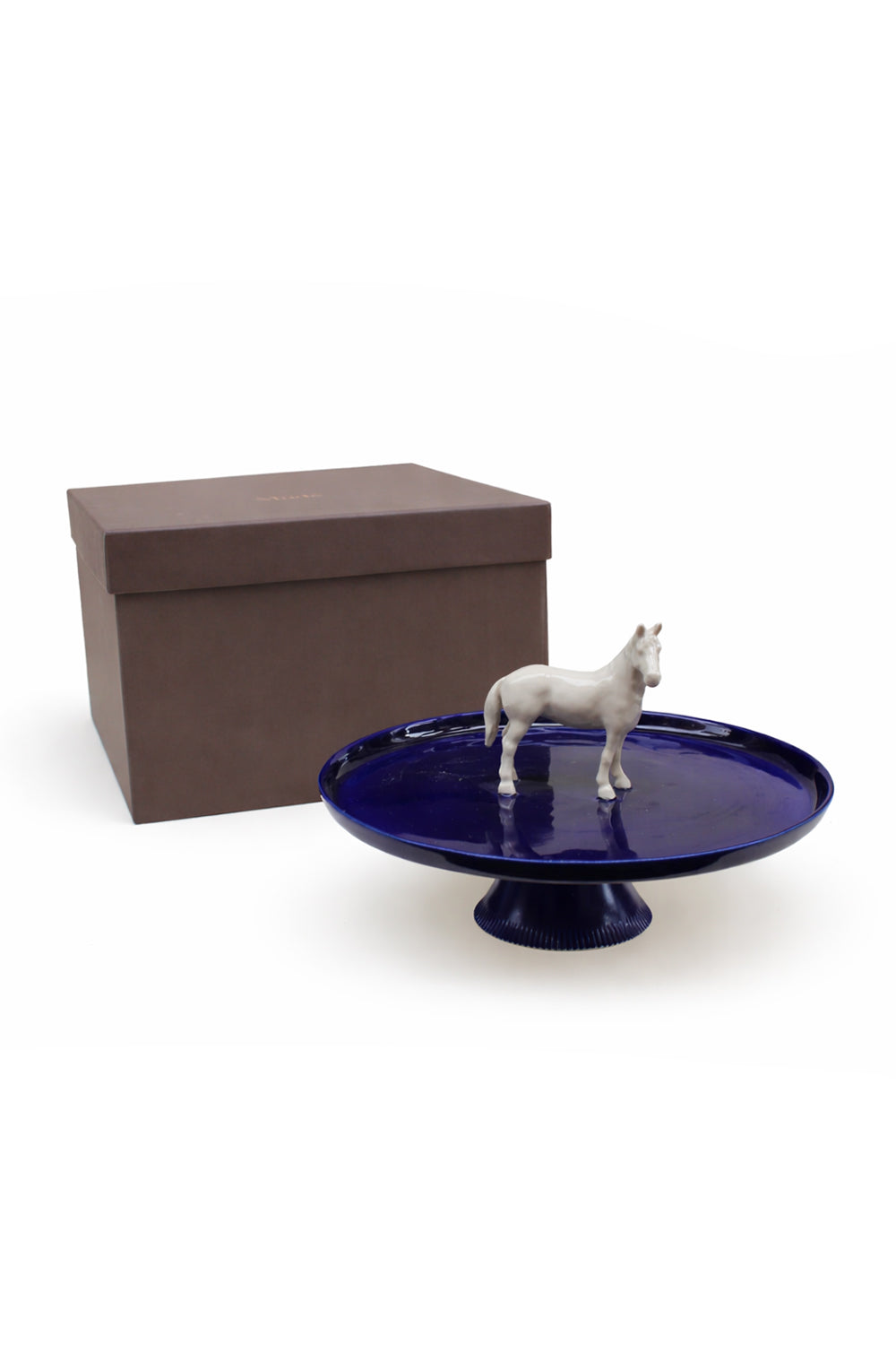 Ayaklı At Figürlü Sunum Tabağı - 3