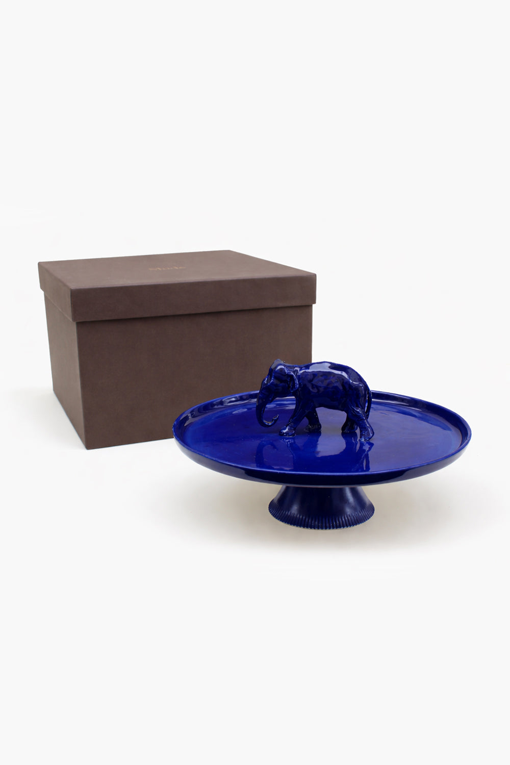 Ayaklı Fil Figürlü Sunum Tabağı - 1