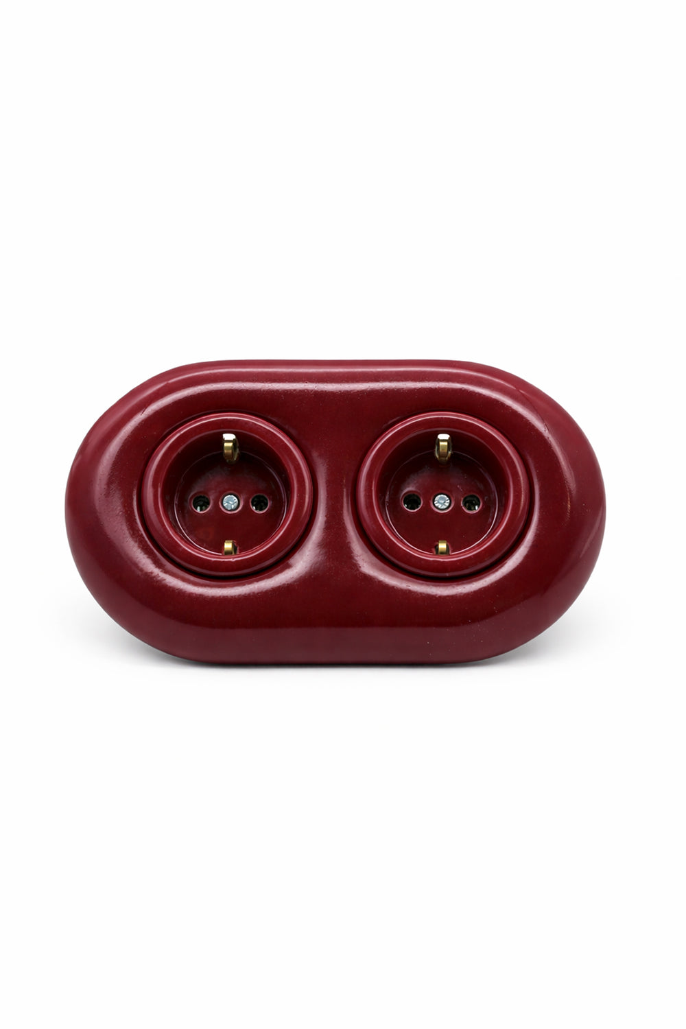 Porselen Priz İkili - 1