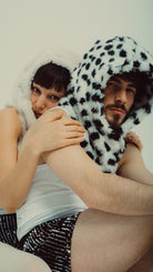 Mujj Studio-Black Dotted Balaclava-Balaclava-2-Milagron.com