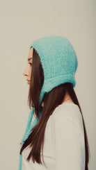 Mujj Studio-Blue Bow Tie Bonnet-Saç Aksesuarı-2-Milagron.com