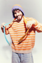 Mujj Studio-Color Transition Ed Bow Tie Bonnet-Saç Aksesuarı-1-Milagron.com