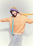 Mujj Studio-Color Transition Ed Bow Tie Bonnet-Saç Aksesuarı-3-Milagron.com