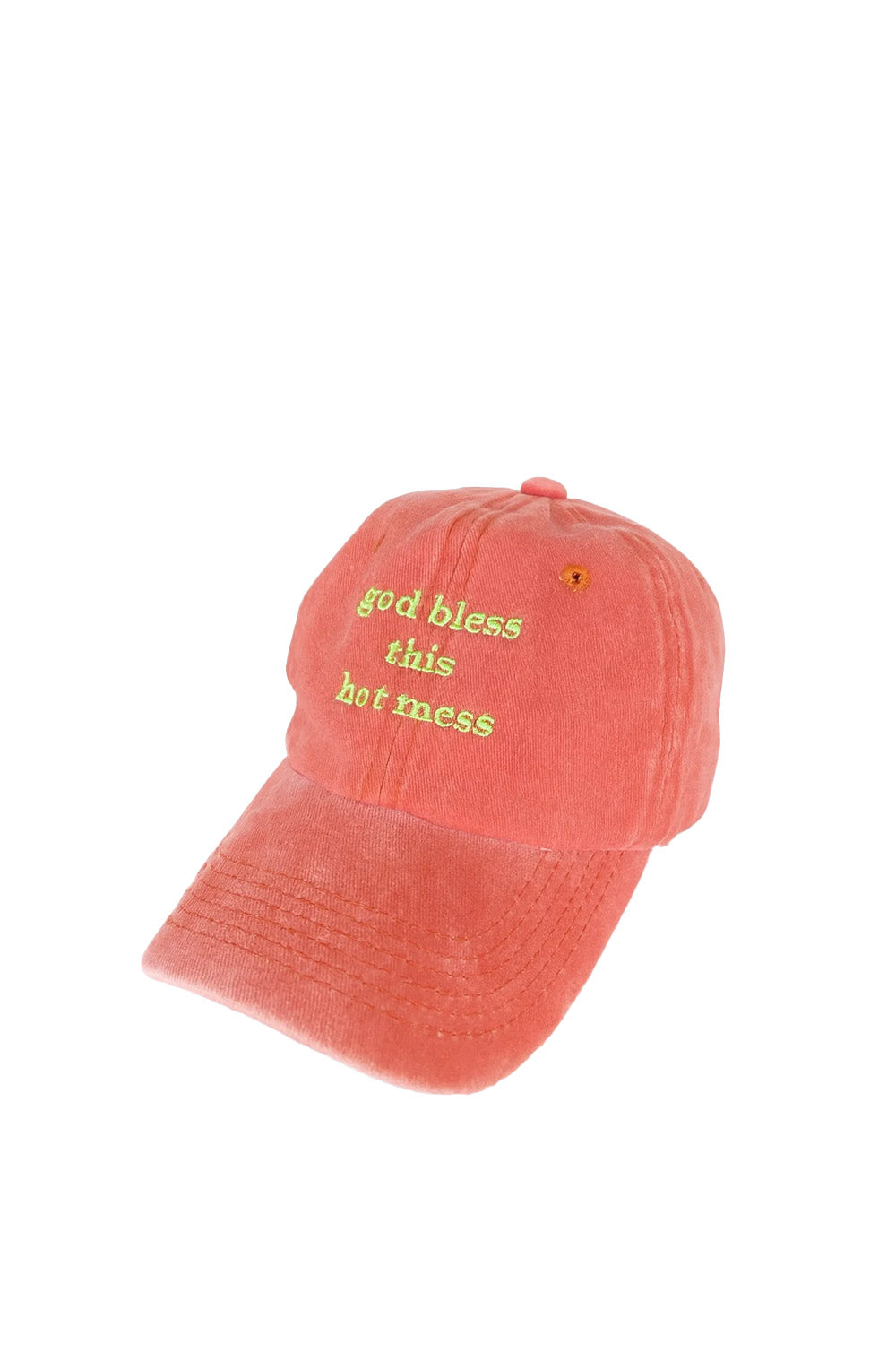 Mujj Studio-God Bless This Hot Mess Cap.-Şapka-1-Milagron.com