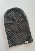 Mujj Studio-Grey Hand Crocheted Mask-Maske-4-Milagron.com