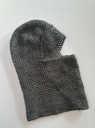 Mujj Studio-Grey Hand Crocheted Mask-Maske-5-Milagron.com