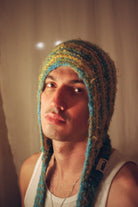 Mujj Studio-Striped, Color Transition Ed Bow Tie Bonnet-Saç Aksesuarı-2-Milagron.com