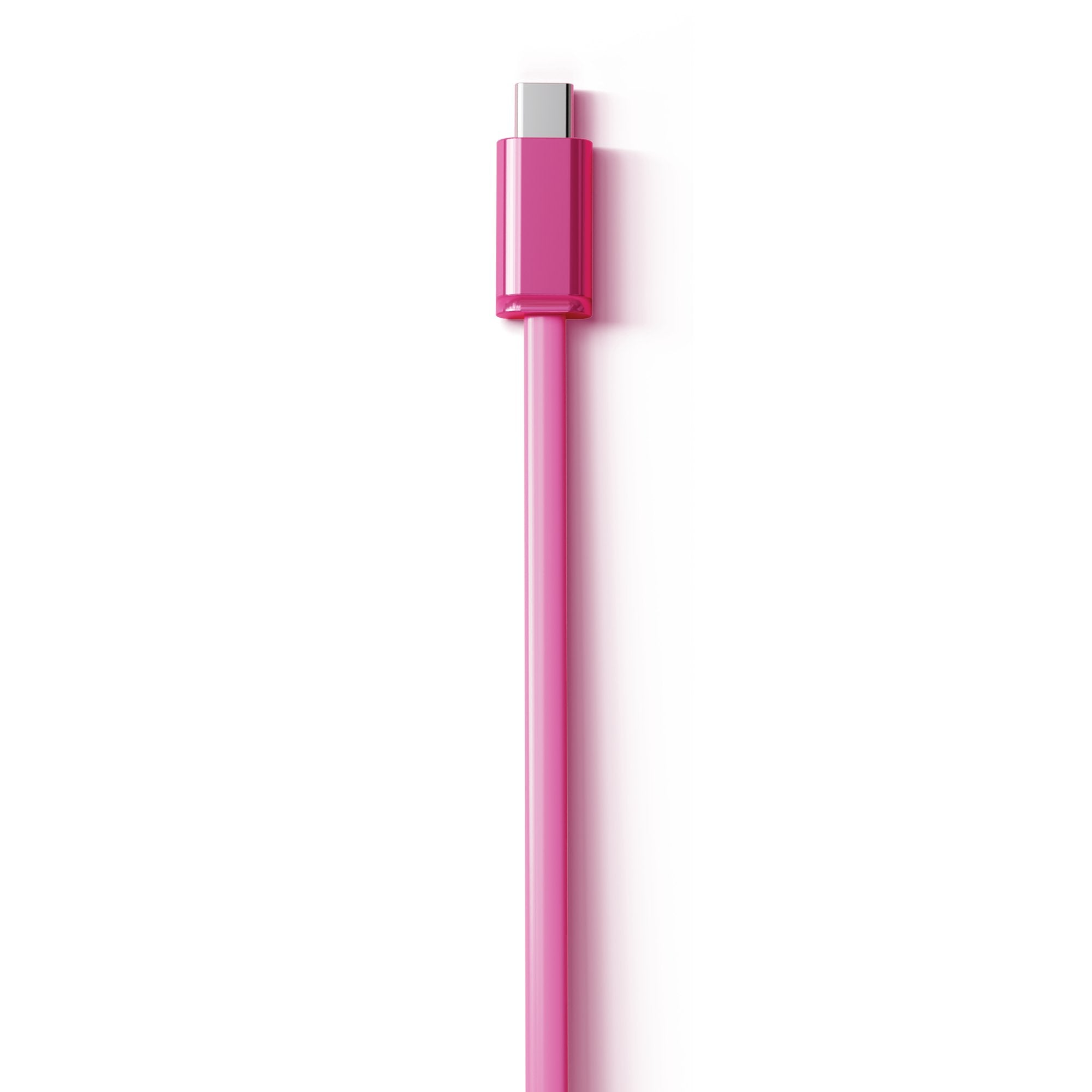 Mustard Juicy Boosta Usb-C 100W Hızlı Şarj Kablosu - Pembe