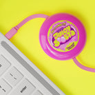 Mustard Juicy Boosta Usb-C 100W Hızlı Şarj Kablosu - Pembe