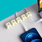 Mustard-Mustard Beşli Klavye Tuşları Kişiselleştirilebilir Retro Kablo Düzenleyici-Kablo Düzenleyici-2-Milagron.com