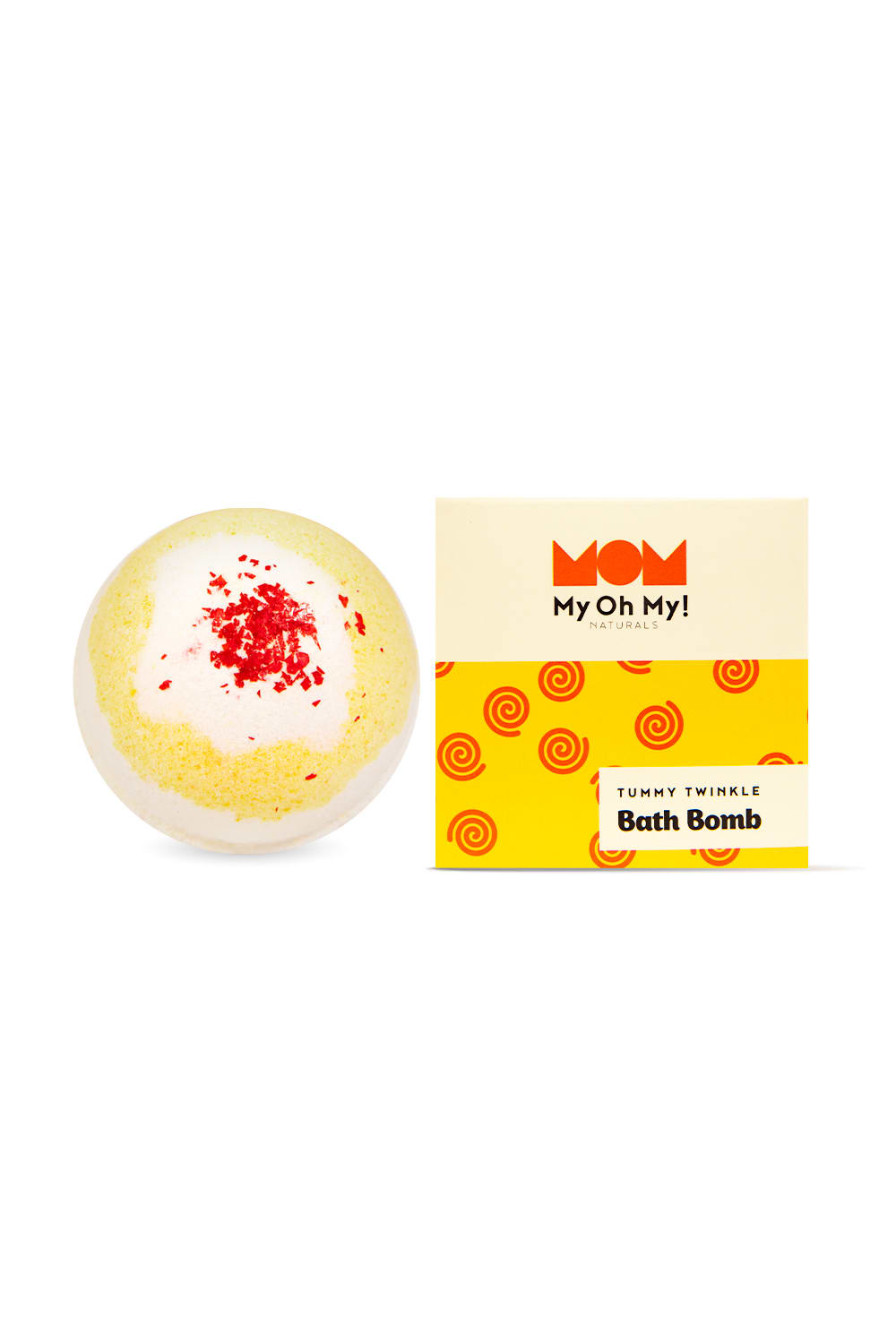 My Oh My! Naturals-Tummy Twinkle Bath Bomb | Organik Banyo Topu-Çocuk Bakım-2-Milagron.com