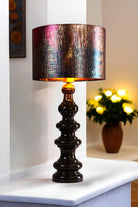 Mystic Shine Design-Victory El Yapımı Ahşap Abajur-Abajur-2-Milagron.com