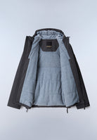 Napapijri-Rainforest Open Wi Dark Grey Solid-Yağmurluk-8-Milagron.com