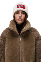 Napapijri-Evei Beige Dimity Bej Bere-Bere-4-Milagron.com