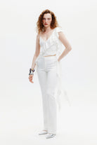 Naia-Apony Bluz / Beyaz-Bluz-6-Milagron.com