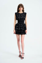 Naia-Coco Puanti̇yeli̇ Elbi̇se / Si̇yah-Elbise-1-Milagron.com