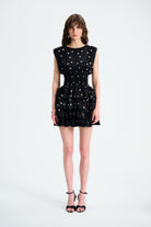 Naia-Coco Puanti̇yeli̇ Elbi̇se / Si̇yah-Elbise-6-Milagron.com