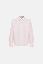 Naia-Dion Gömlek / Toz Pembe Çizgili-Gömlek-5-Milagron.com
