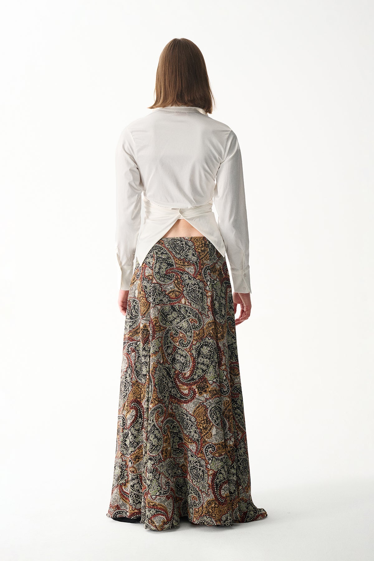 Naia-Gina Gömlek / Beyaz-Gömlek-7-Milagron.com