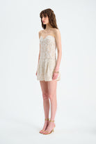 Naia-Grace Top / Ekru Dantel-Top-4-Milagron.com