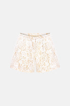 Naia-Grace şort / Ekru Dantel-Şort-4-Milagron.com