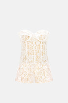 Naia-Grace şort / Ekru Dantel-Şort-6-Milagron.com