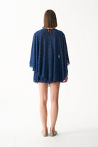 Naia-Heaven Peleri̇n / Laci̇vert Parlak-Bluz-4-Milagron.com