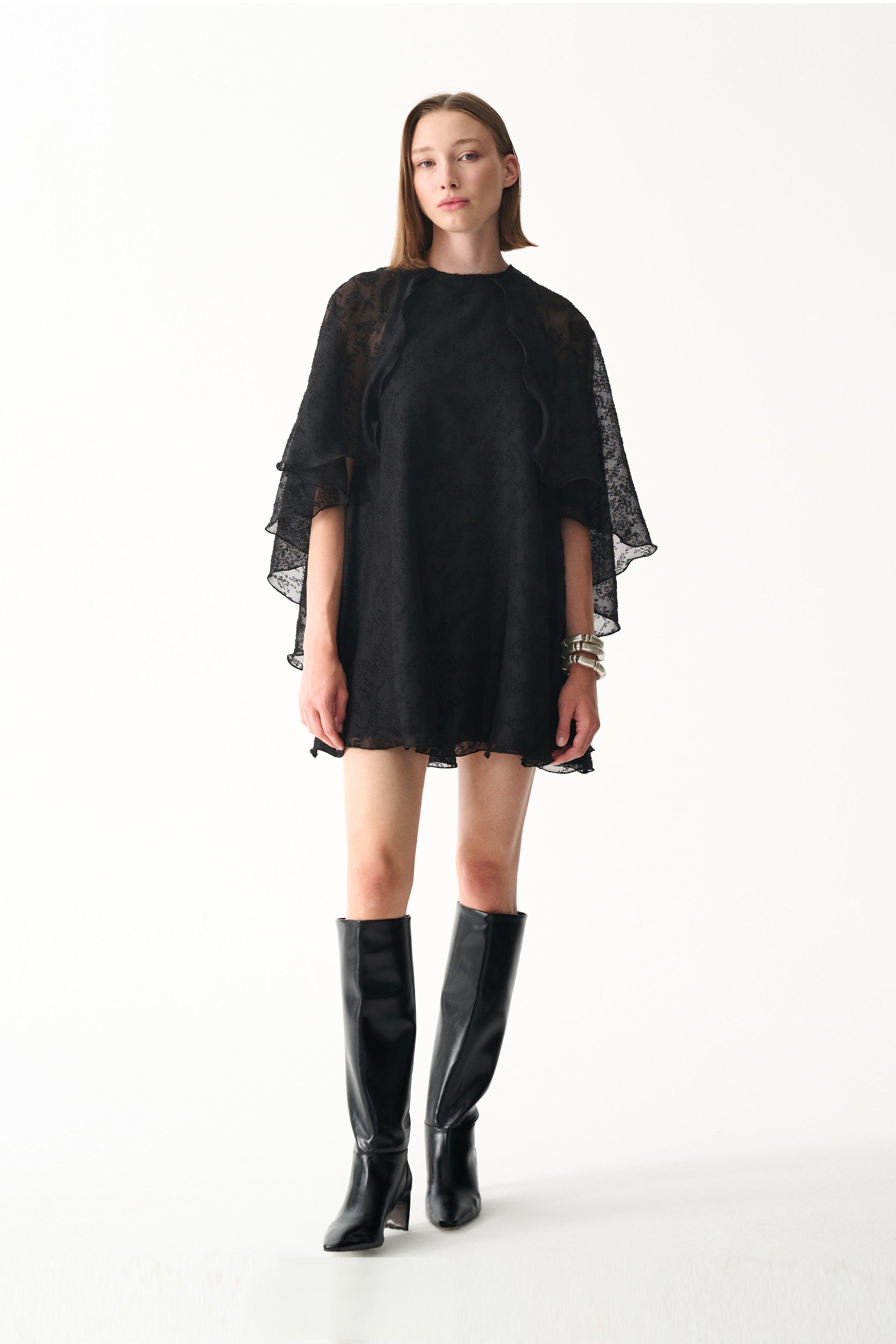 Naia-Holly Peleri̇n Elbi̇se / Si̇yah-Elbise-2-Milagron.com