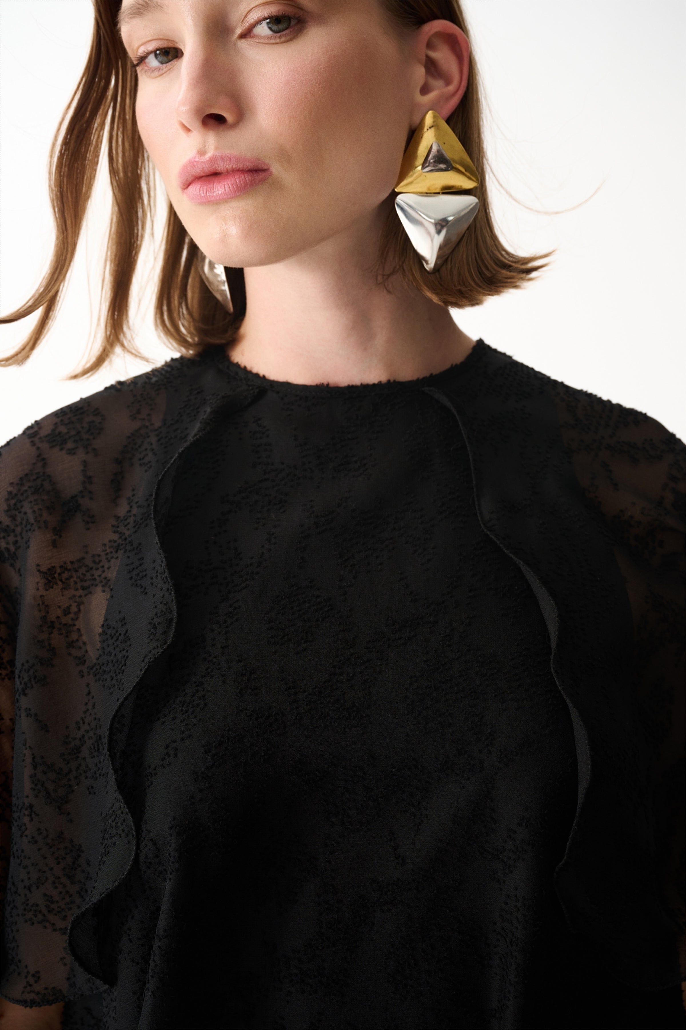 Naia-Holly Peleri̇n Elbi̇se / Si̇yah-Elbise-3-Milagron.com