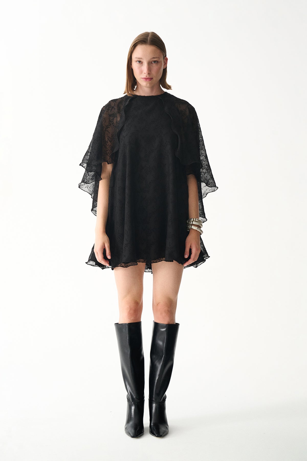 Naia-Holly Peleri̇n Elbi̇se / Si̇yah-Elbise-4-Milagron.com