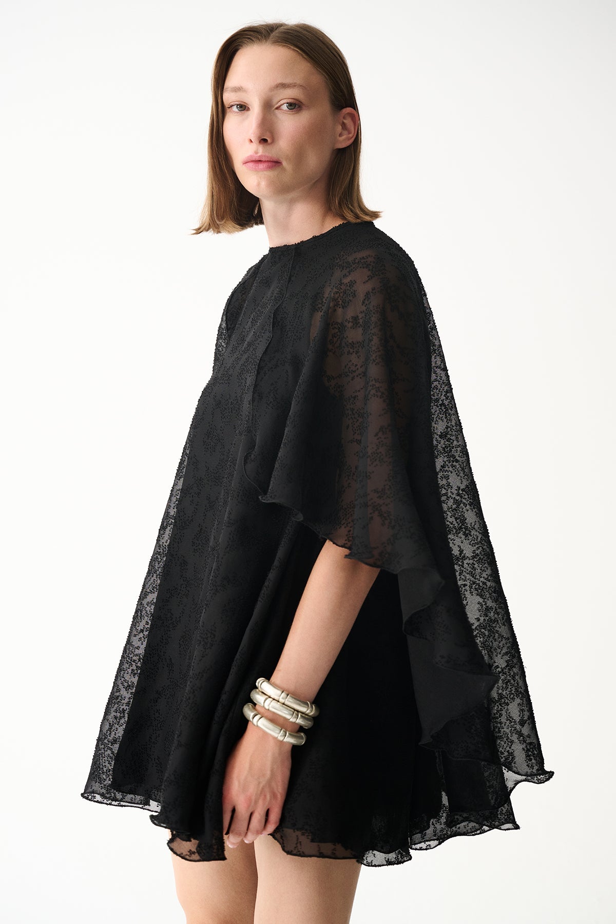 Naia-Holly Peleri̇n Elbi̇se / Si̇yah-Elbise-5-Milagron.com