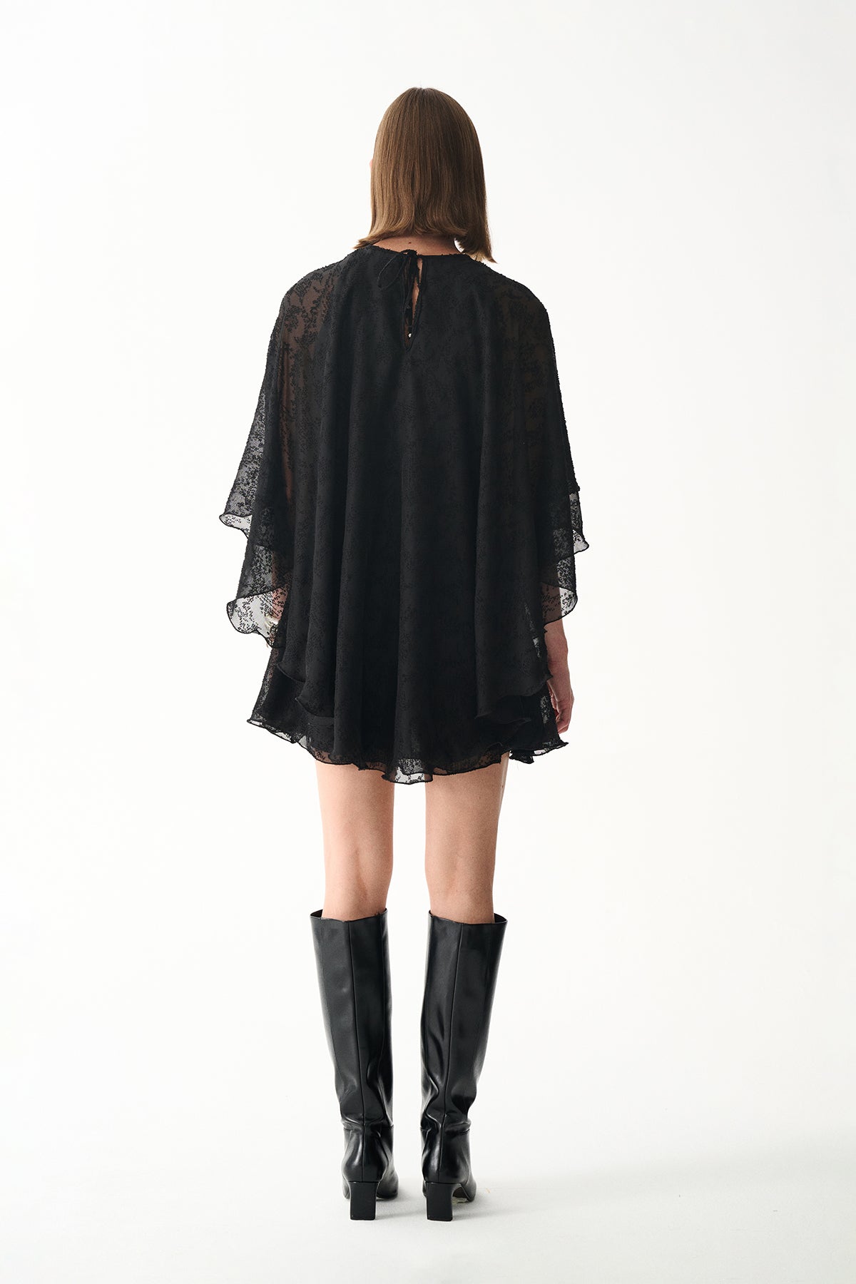 Naia-Holly Peleri̇n Elbi̇se / Si̇yah-Elbise-7-Milagron.com