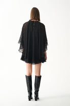 Naia-Holly Peleri̇n Elbi̇se / Si̇yah-Elbise-7-Milagron.com