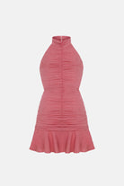 Naia-Juliet Elbi̇se / Kırmızı Pöti̇kare-Elbise-1-Milagron.com