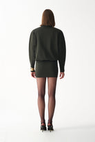 Naia-Lucky Elbi̇se / Koyu Yeşi̇l-Elbise-6-Milagron.com