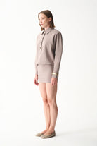 Naia-Lucky Elbi̇se / Taş Rengi̇-Elbise-4-Milagron.com