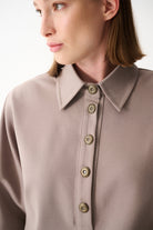 Naia-Lucky Elbi̇se / Taş Rengi̇-Elbise-6-Milagron.com