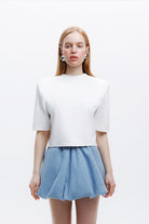 Miu T-Shirt / Beyaz