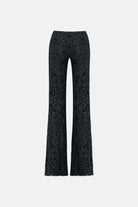 Naia-Riona Dantel Pantolon / Koyu Gri̇-Bluz-5-Milagron.com