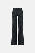 Naia-Riona Dantel Pantolon / Koyu Gri̇-Bluz-6-Milagron.com