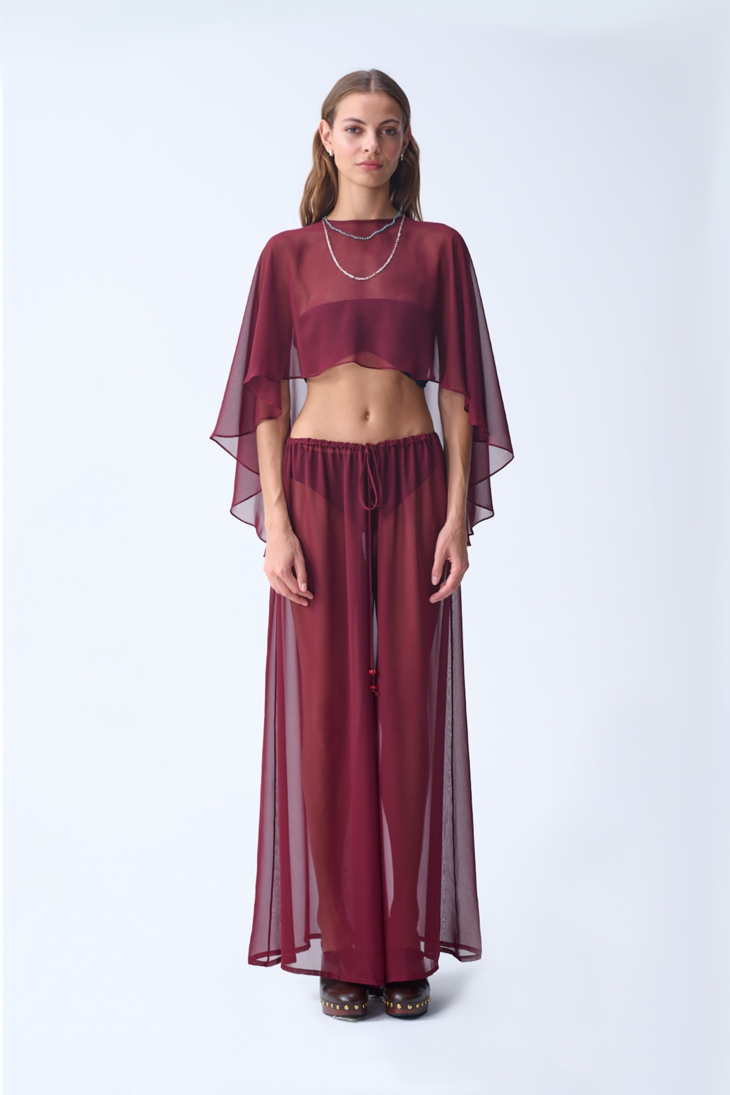 Summer Pantolon / Bordo
