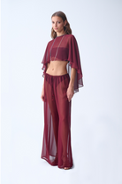 Summer Pantolon / Bordo