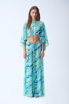 Summer Pantolon / MiNt Desenli
