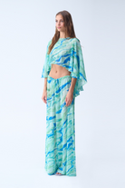Summer Pantolon / MiNt Desenli