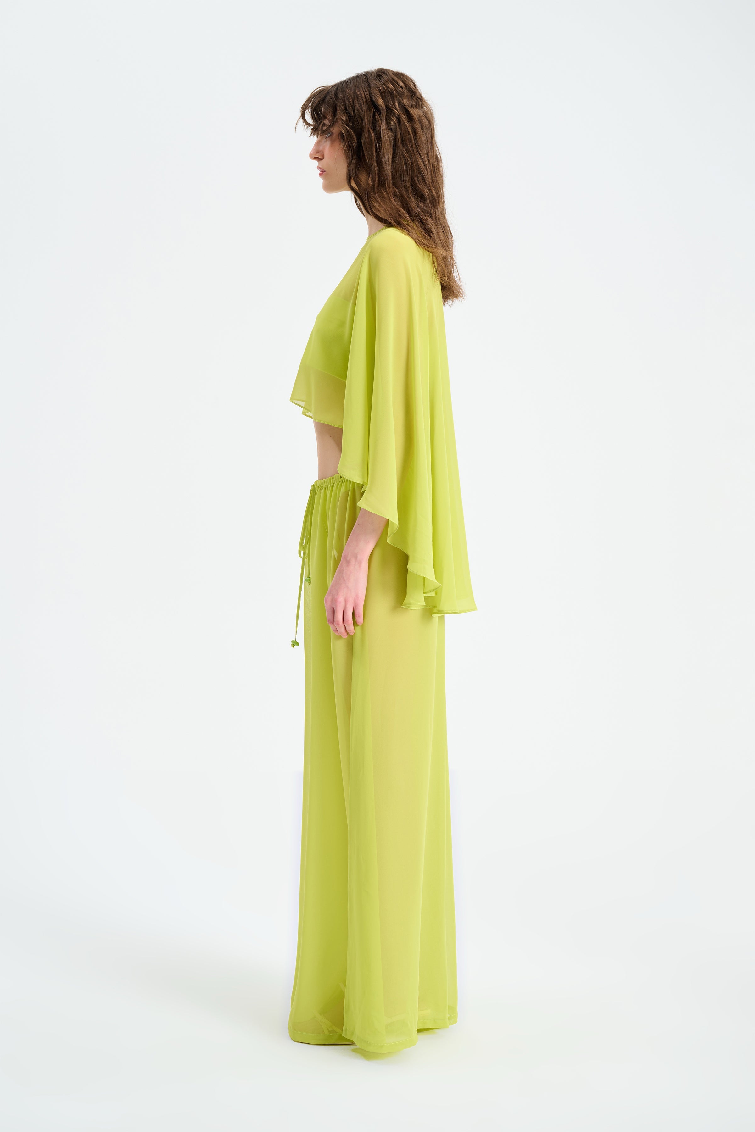 Naia-Summer Pantolon / Yeşi̇l-Pantolon-3-Milagron.com